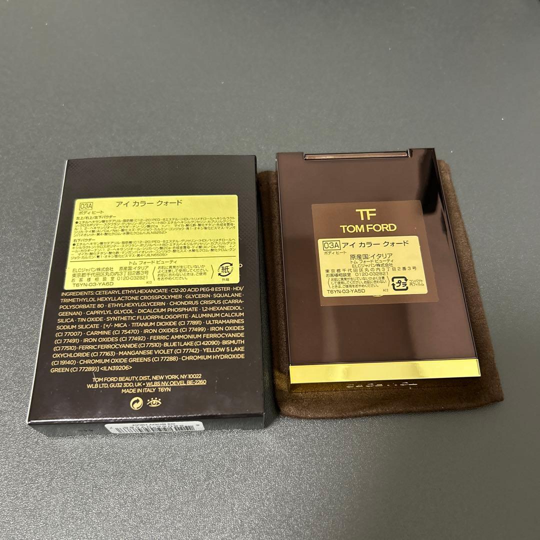 TOM FORD アイシャドウパレット アイカラークォード ボディ ヒート