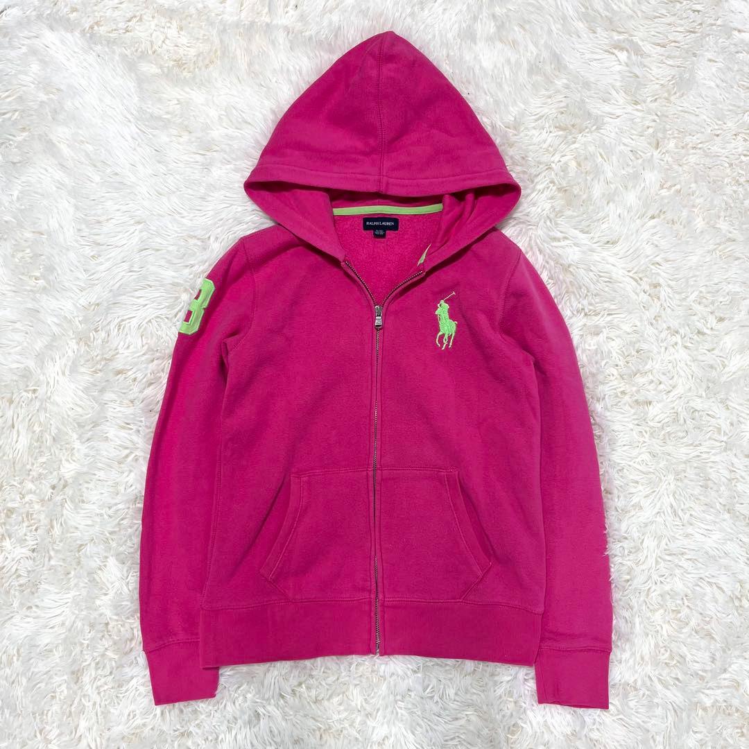 polo ラルフローレン パーカー　ビックポニー　 y2k グランジ ノーム