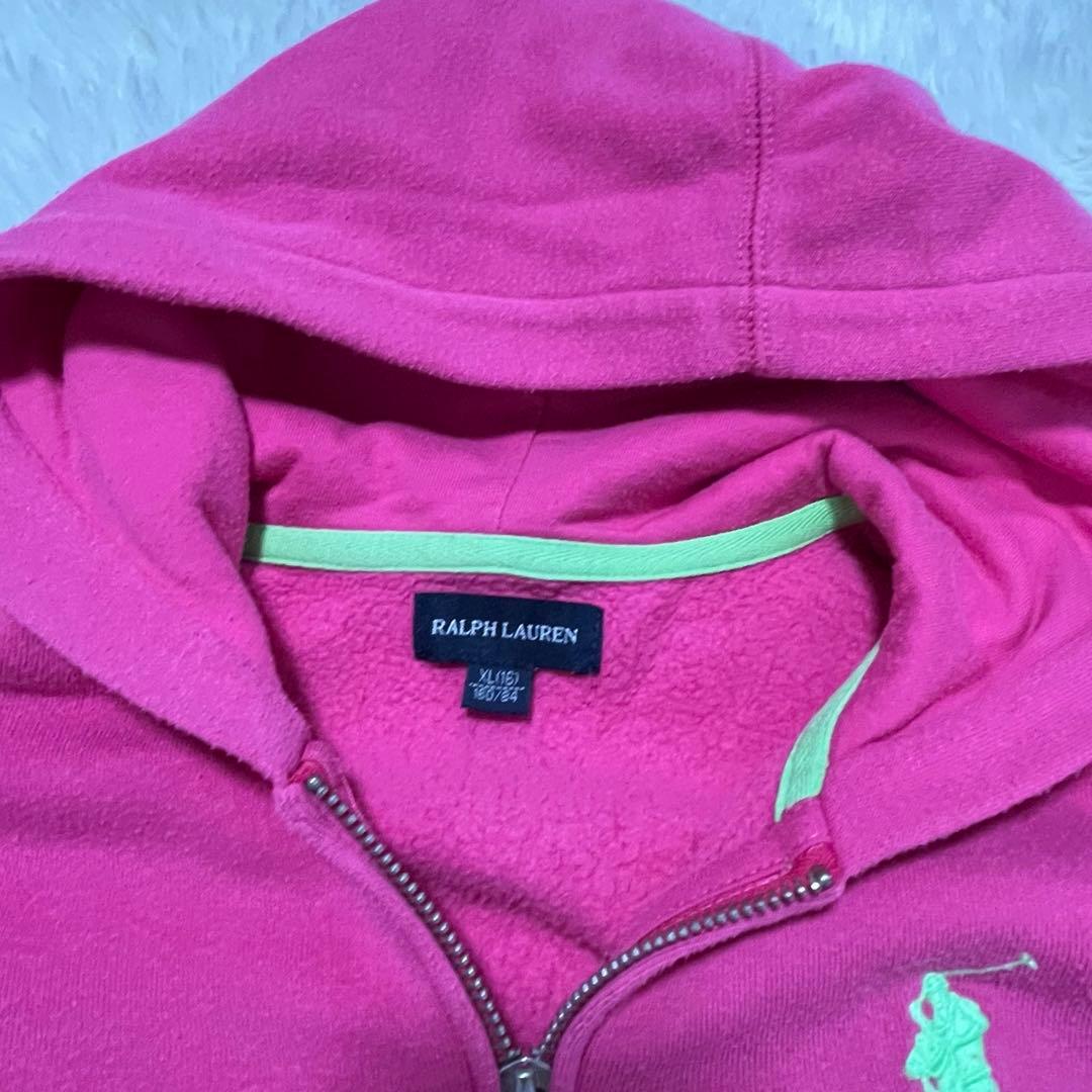 polo ラルフローレン パーカー　ビックポニー　 y2k グランジ ノーム