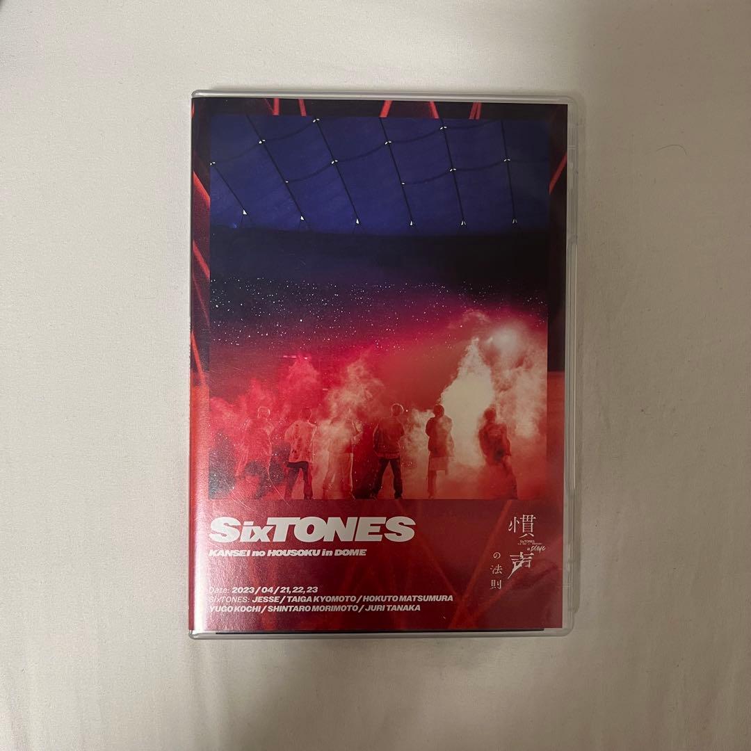 SixTONES TONEIMPACT 慣声の法則 VVS ライブDVD