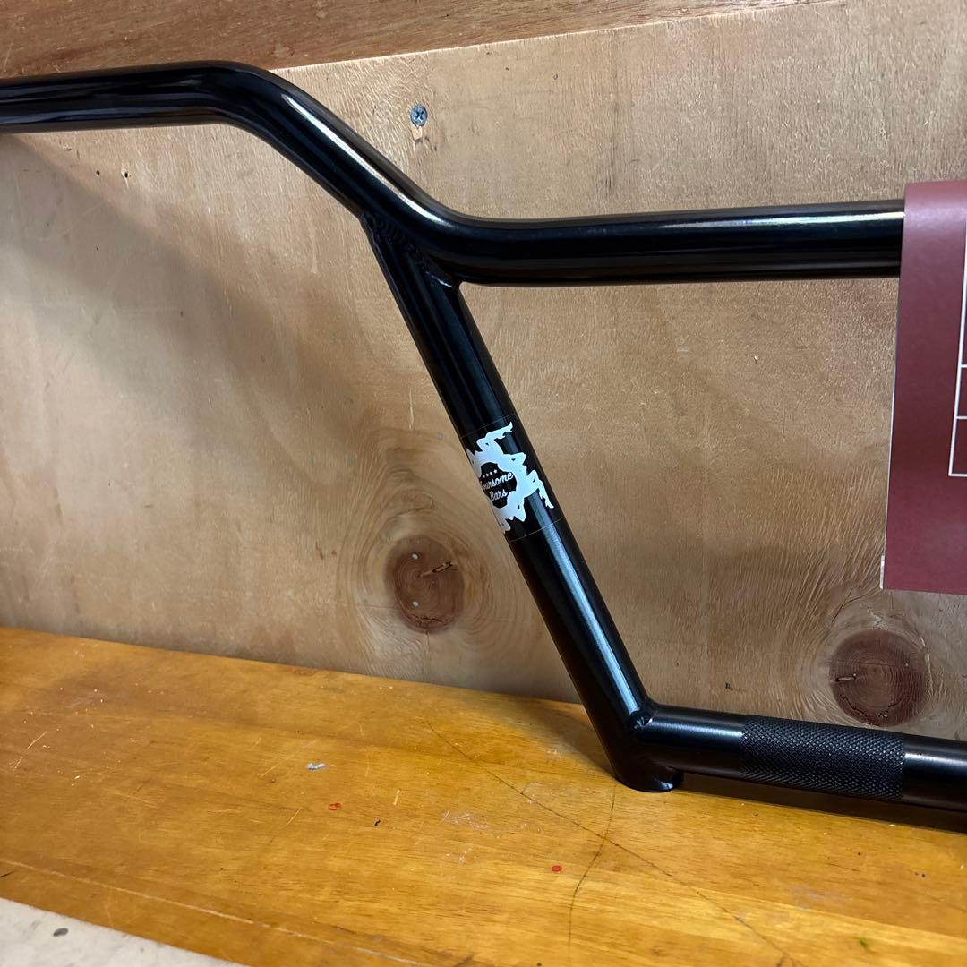 animal Foursome Bar 9.5” BMX ブラック ハンドルバー