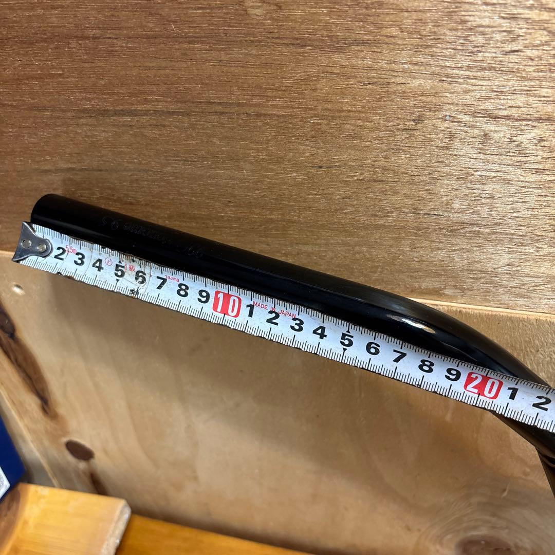 animal Foursome Bar 9.5” BMX ブラック ハンドルバー