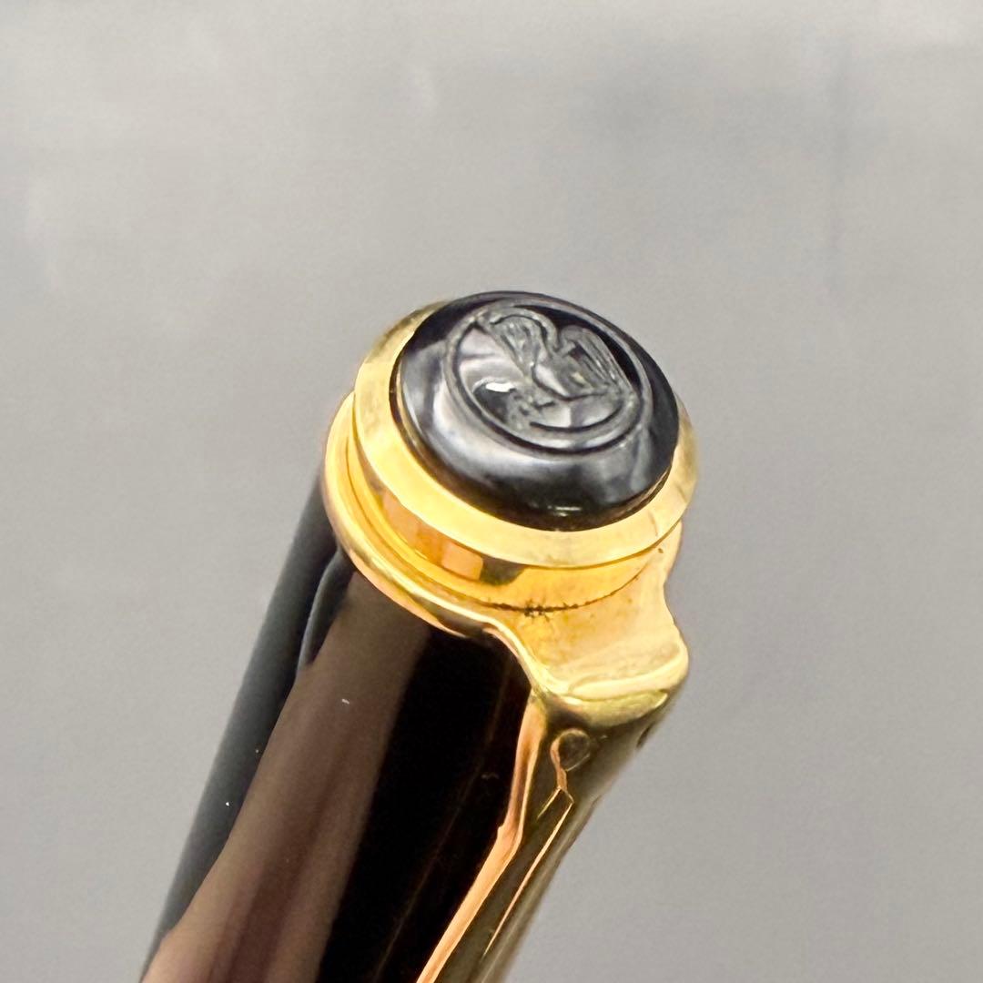 ペリカン 万年筆 黒 18C 750 スーベレーン 未確認