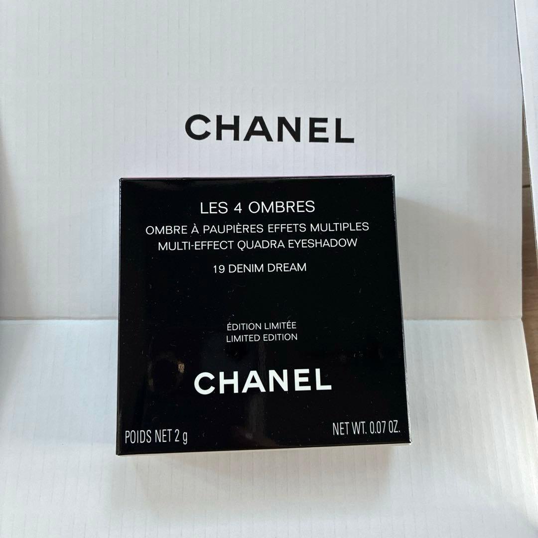 新品★CHANELレキャトルオンブルココジーンアイシャドウ19デニムドリーム