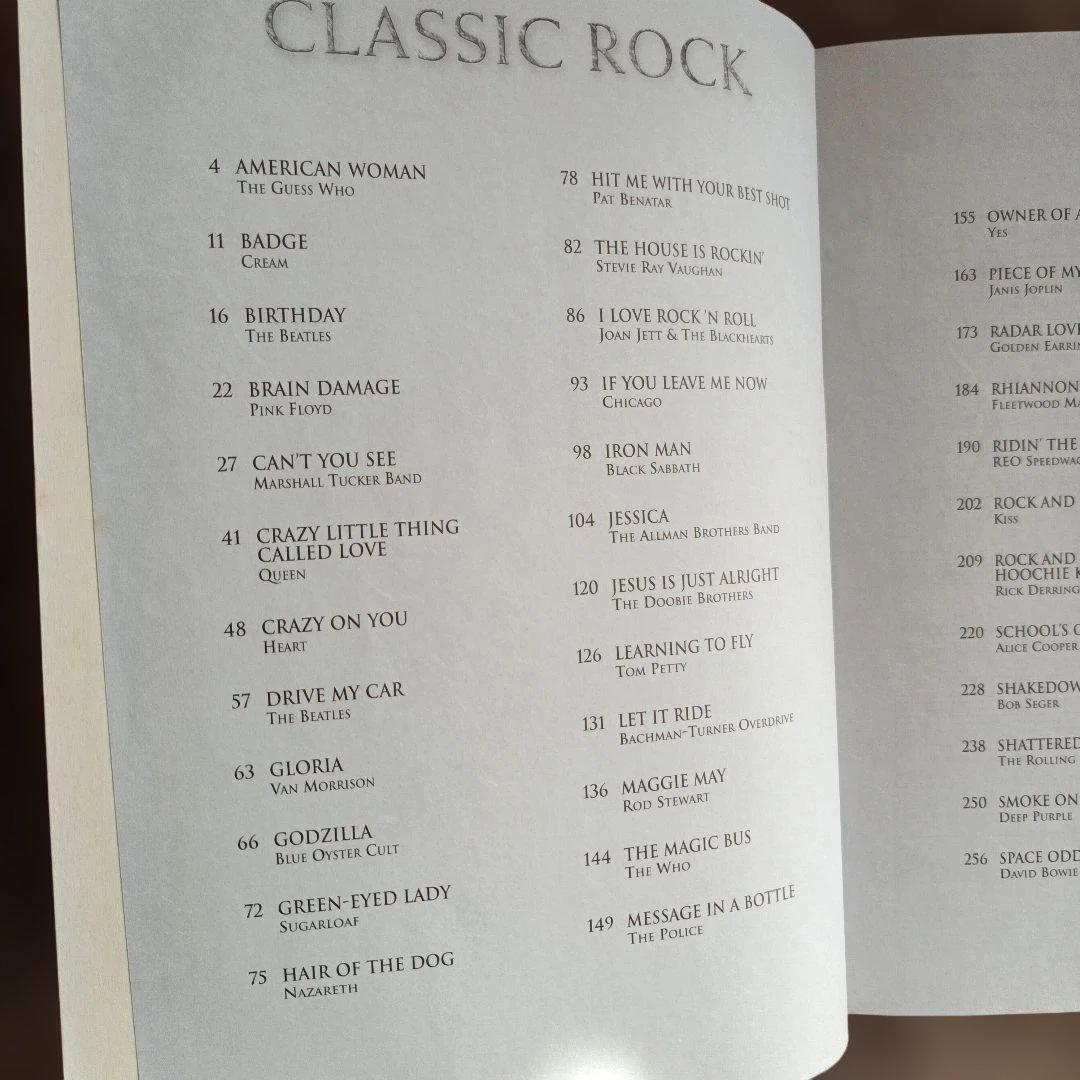 【希少】CLASSIC ROCK ギタースコア