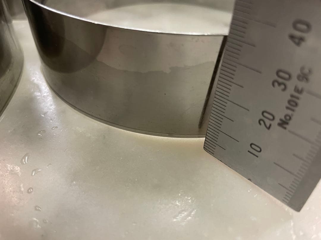 継ぎ目無しステンレス製製菓型セルクル19個セット