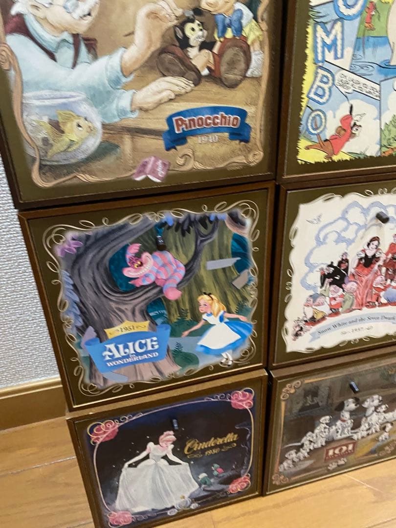 ベルメゾン♡DISNEY収納BOX 10個セット