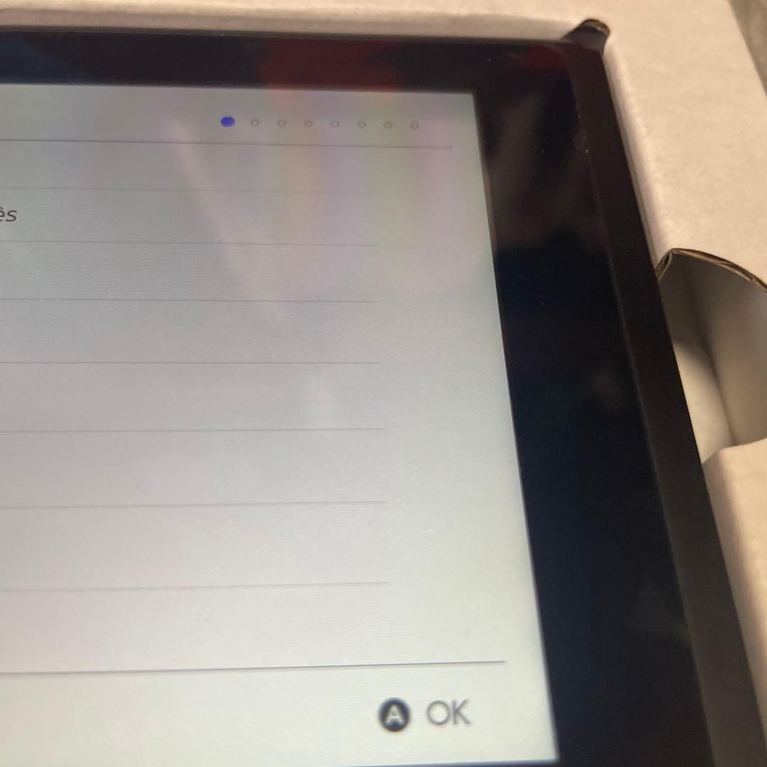 ※ケース付きNintendo Switch 本体 青いジョイコン付き