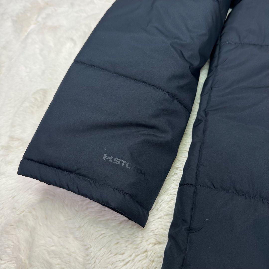✨美品✨アンダーアーマー STORM 中綿ベンチコート XXL 撥水 防寒 黒