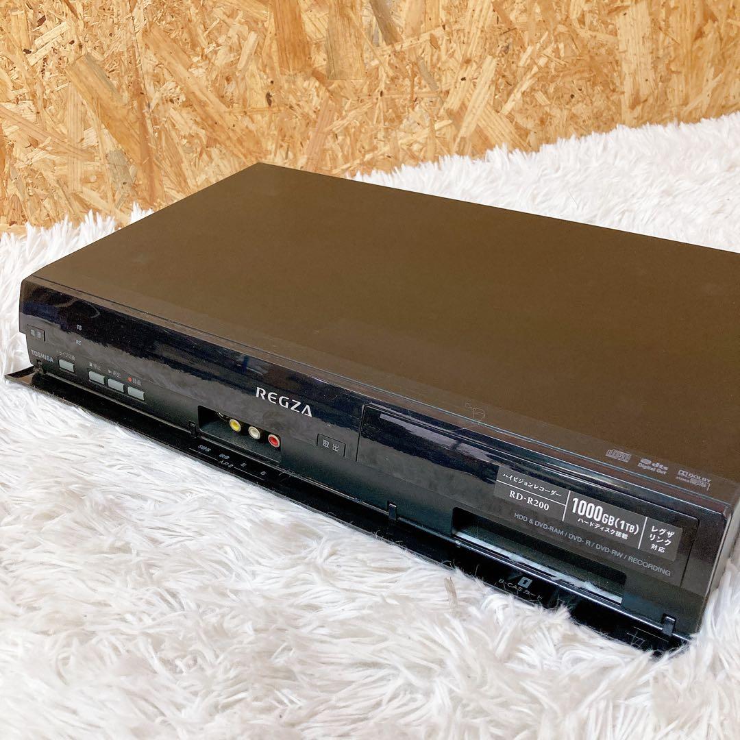 TOSHIBA 東芝HDD&DVDビデオレコーダー　REGZA RD-R200