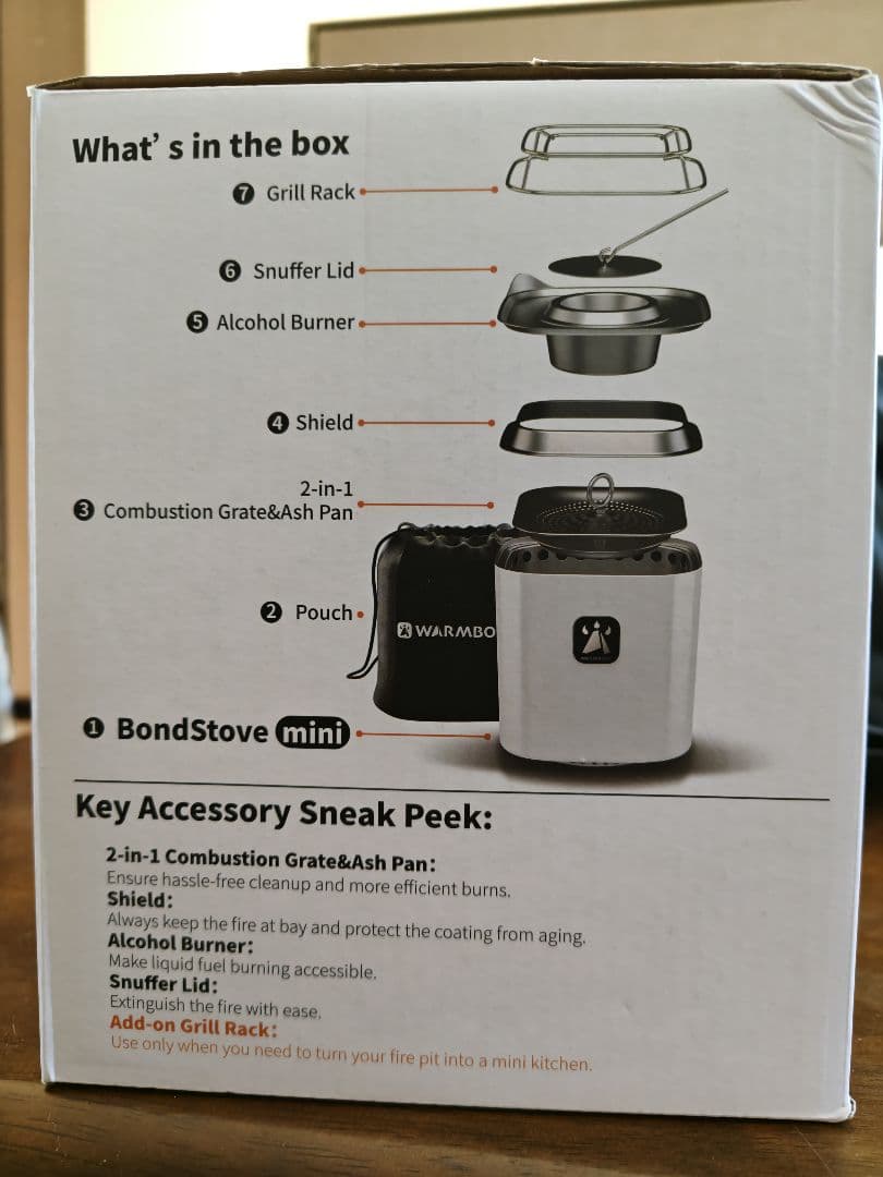 BondStove mini アウトドアストーブ（未使用品）