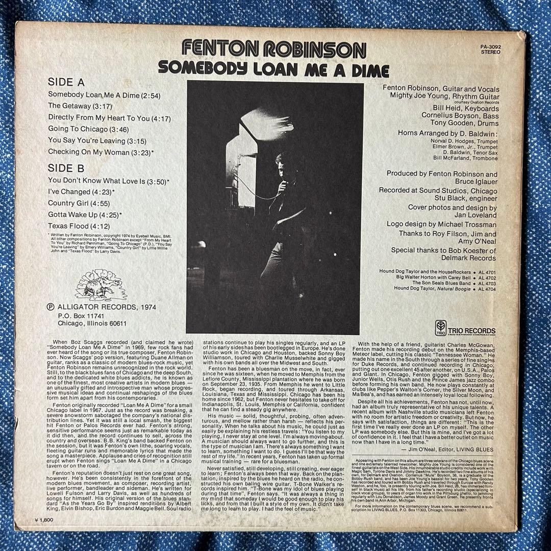 ［名盤］フェントンロビンスン　LPレコード ブルース　洋楽　音質良好