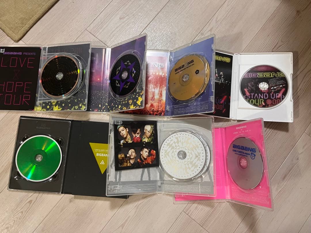 BIGBANG ライブDVD 6枚セット