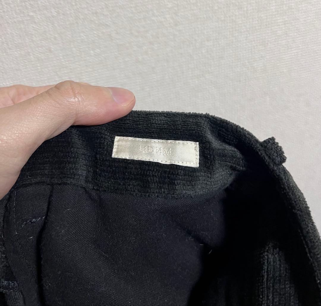 LIDnM リドム　23aw NONWALE CORDUROY PANTS