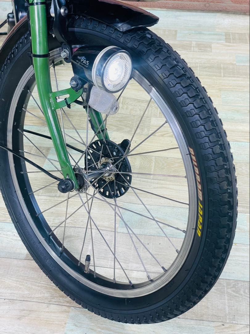 ZK3453 電動自転車 ヤマハ パスキス 子供乗せ 20インチ 送料無料