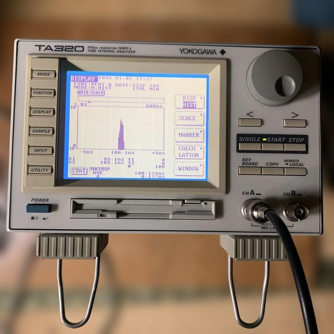 YOKOGAWA TA320 タイムインターバルアナライザー（中古品）