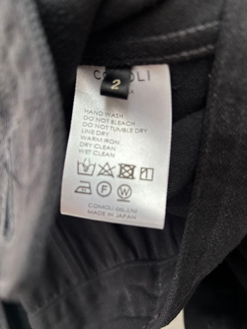 COMOLI 21ss シルクネップtype-1st サイズ2