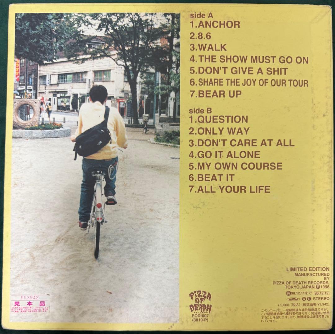 HUSKING BEE レコード　見本盤　サイン入り