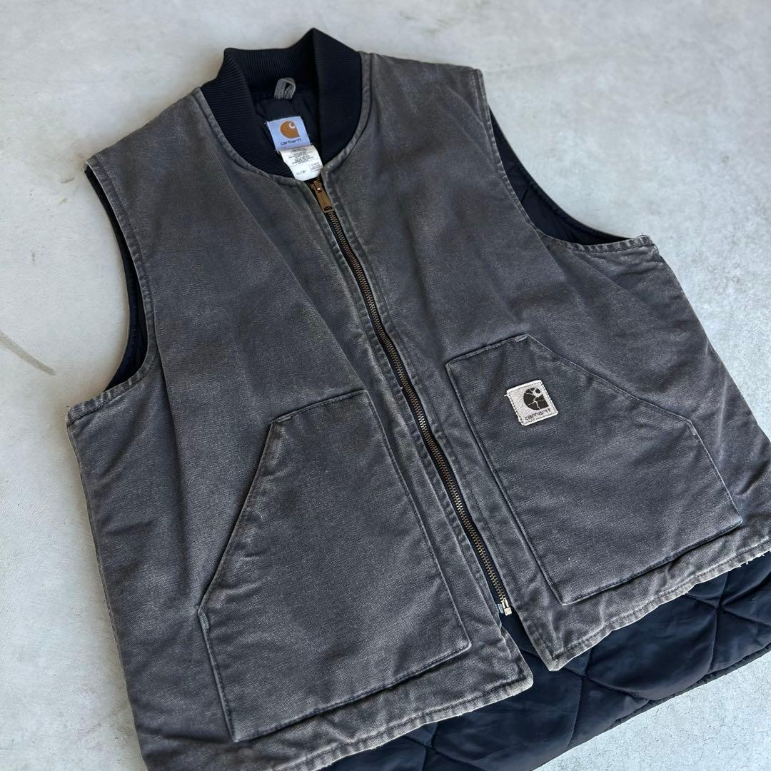 カーハート　Carhartt CMT ベスト　USA製　VO2