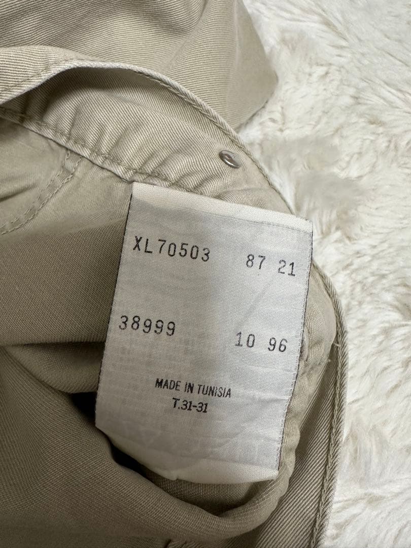 Levi's デニムジャケット 70503 XL ベージュ ユーロリーバイス