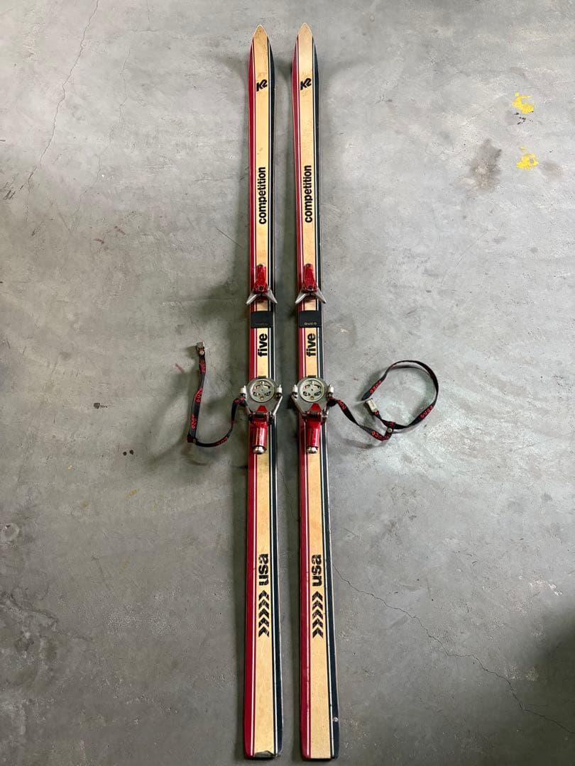 K2 competition スキー板 バインディング付き