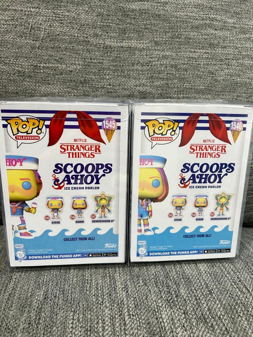 ストレンジャーシングス funko pop スティーブ　ロビン