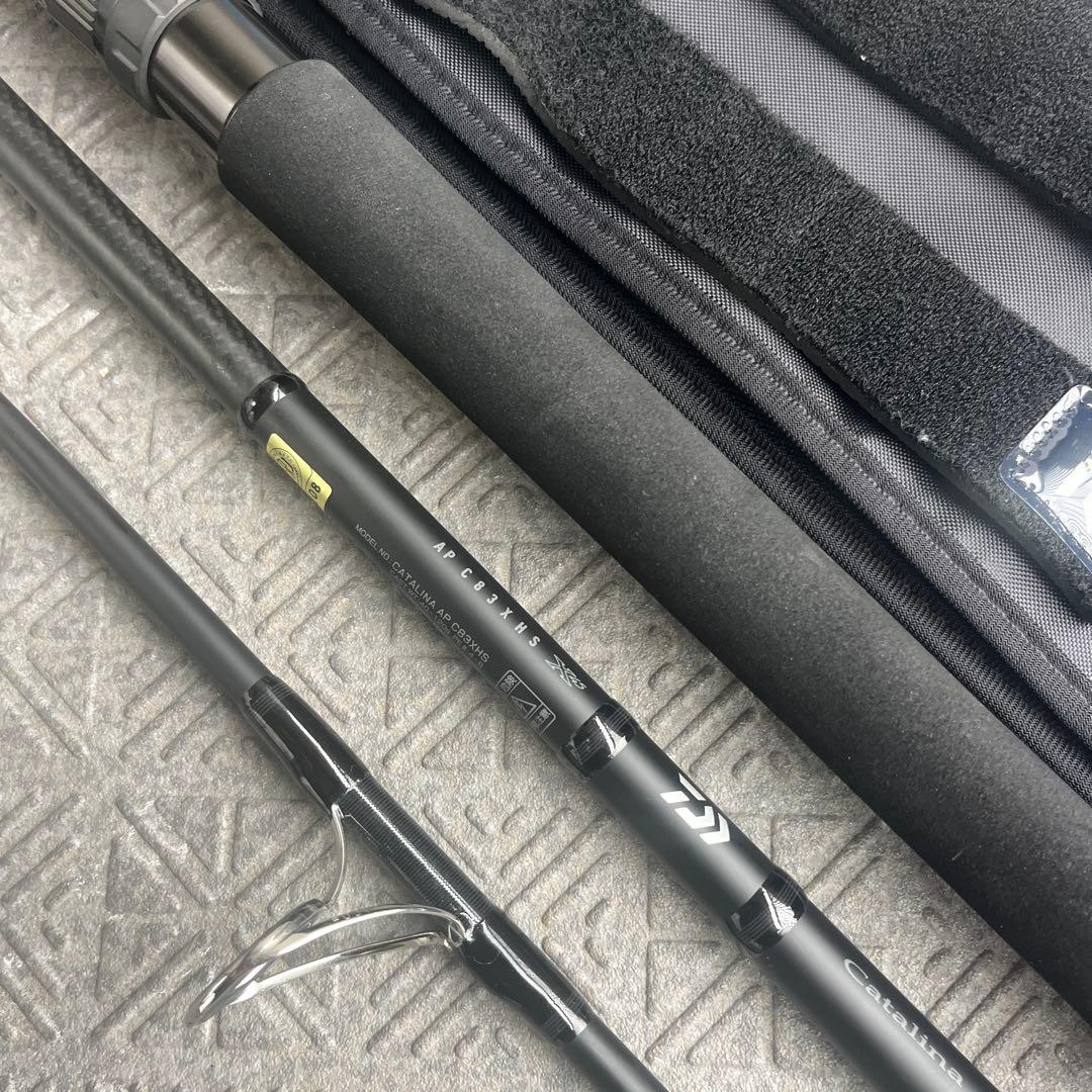 【美品】ダイワ 18 キャタリナ エアポータブル C83XHS