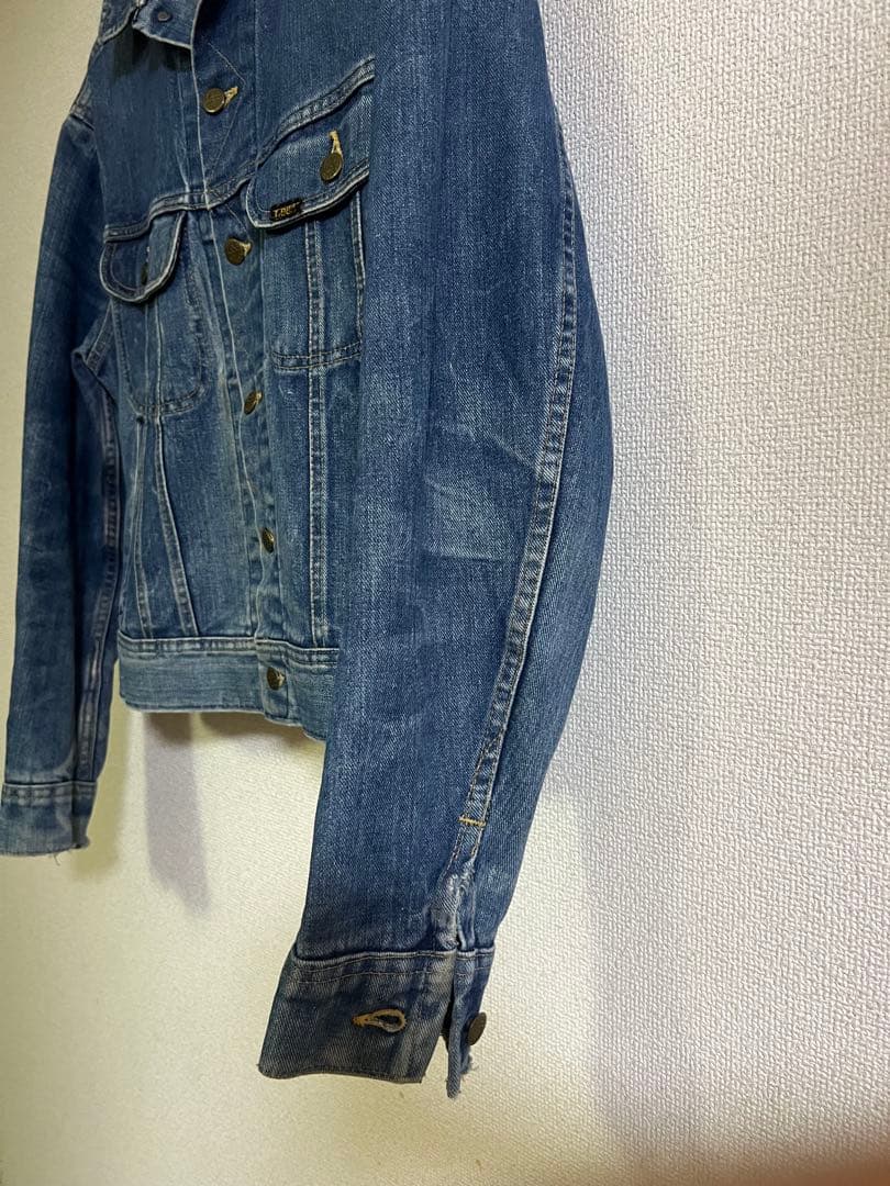 80s USA製 Lee 220J デニムジャケット ジージャン ヴィンテージ