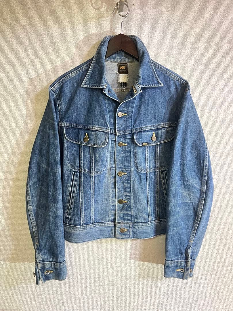 80s USA製 Lee 220J デニムジャケット ジージャン ヴィンテージ