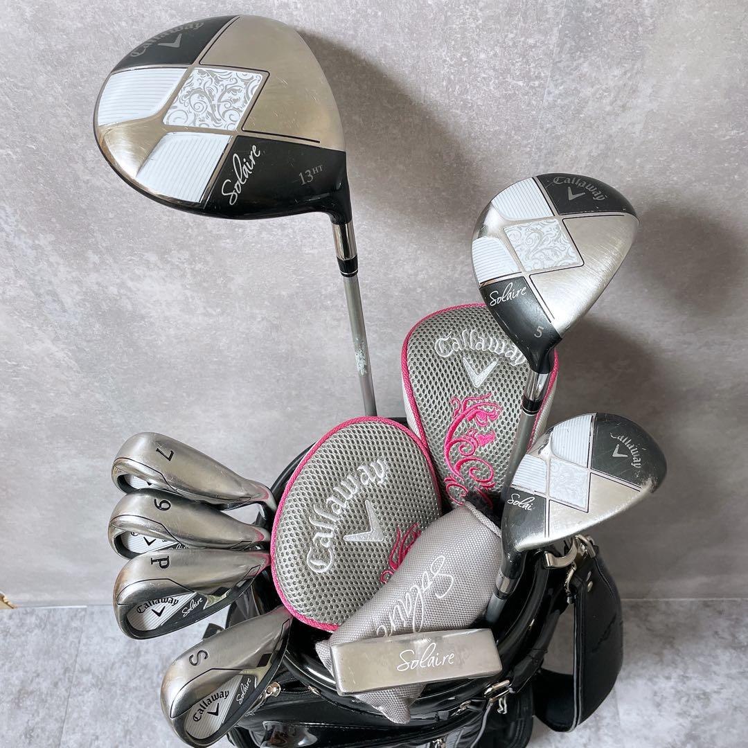 callaway solaire レディース ゴルフクラブセット