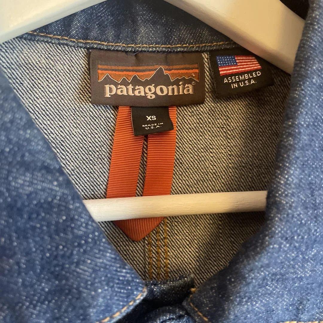 patagonia デニムジャケット スティールフォージ
