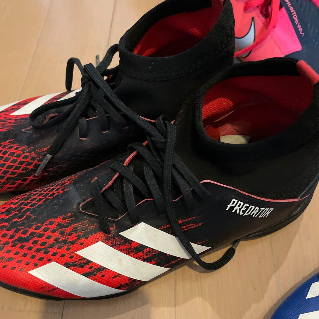アディダス　ナイキ　サッカー　スパイクシューズまとめて23.5