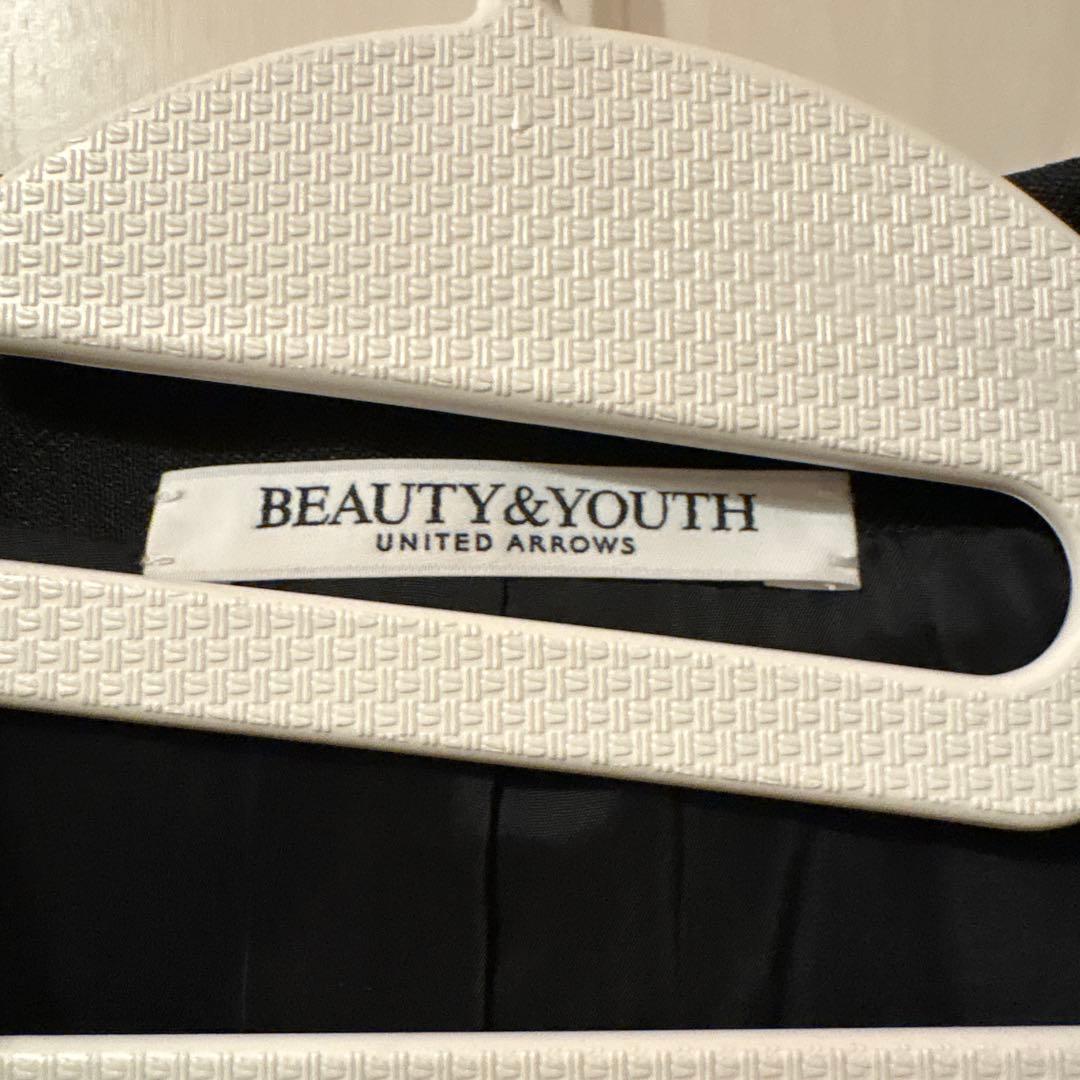 beauty and youthスリーブレス ダブルブレスト ブラックベスト M