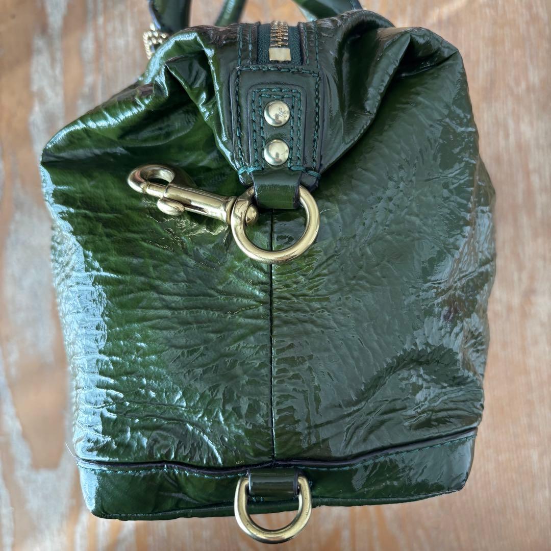 [希少] COACH コーチ　マディソンパテントレザーサブリナ　2WAYバッグ