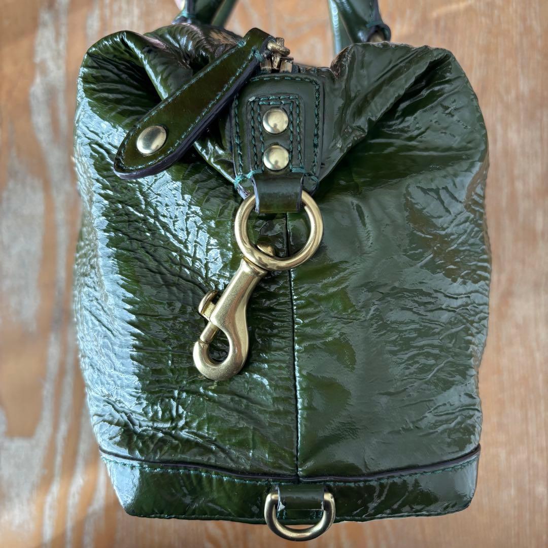 [希少] COACH コーチ　マディソンパテントレザーサブリナ　2WAYバッグ