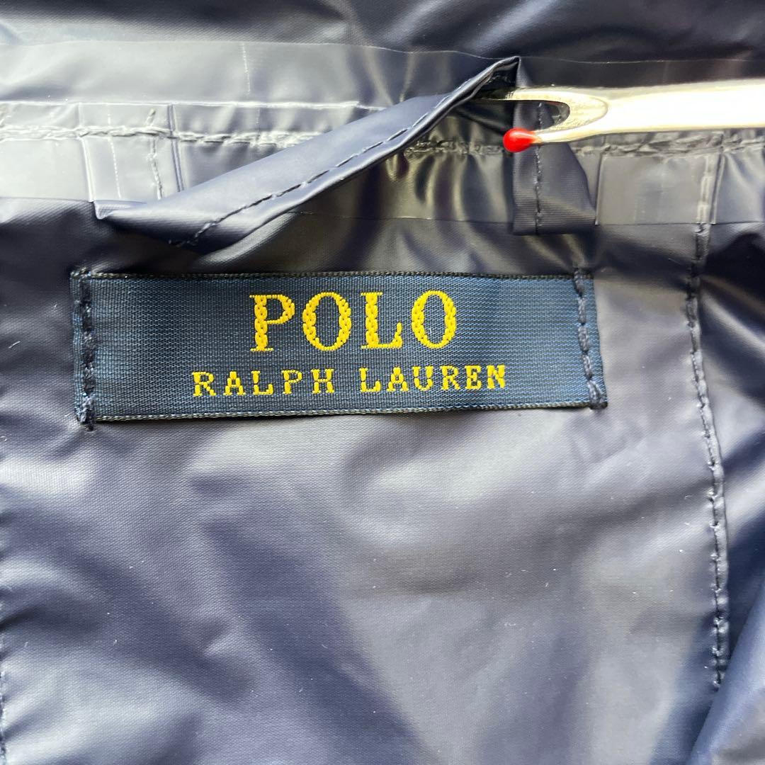 POLO RALPH LAUREN レインコート ポンチョ 撥水 紺 M・L