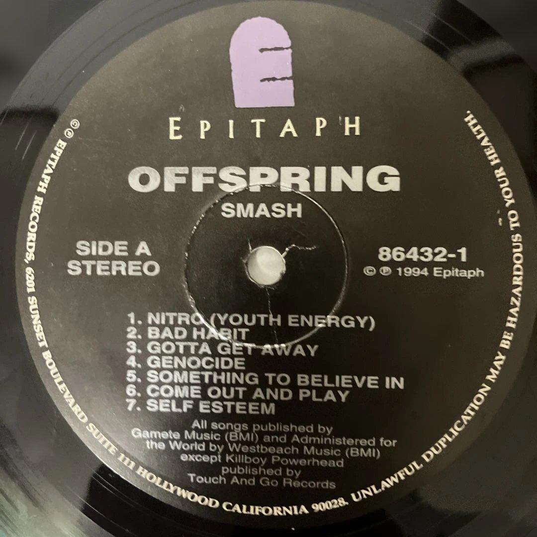 OFFSPRING / SMASH アナログレコード
