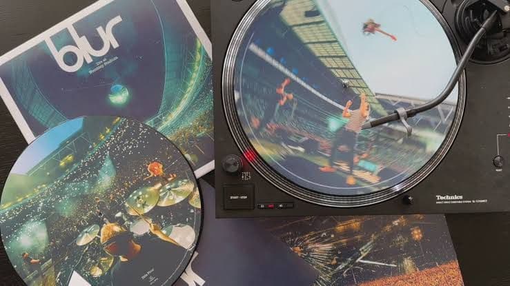 Blur Live At Wembley 限定 picture LP　ブラー