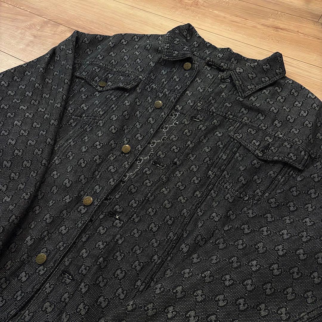 GUCCI グッチ 希少 ジャケット デニム ヴィンテージ 古着 XL