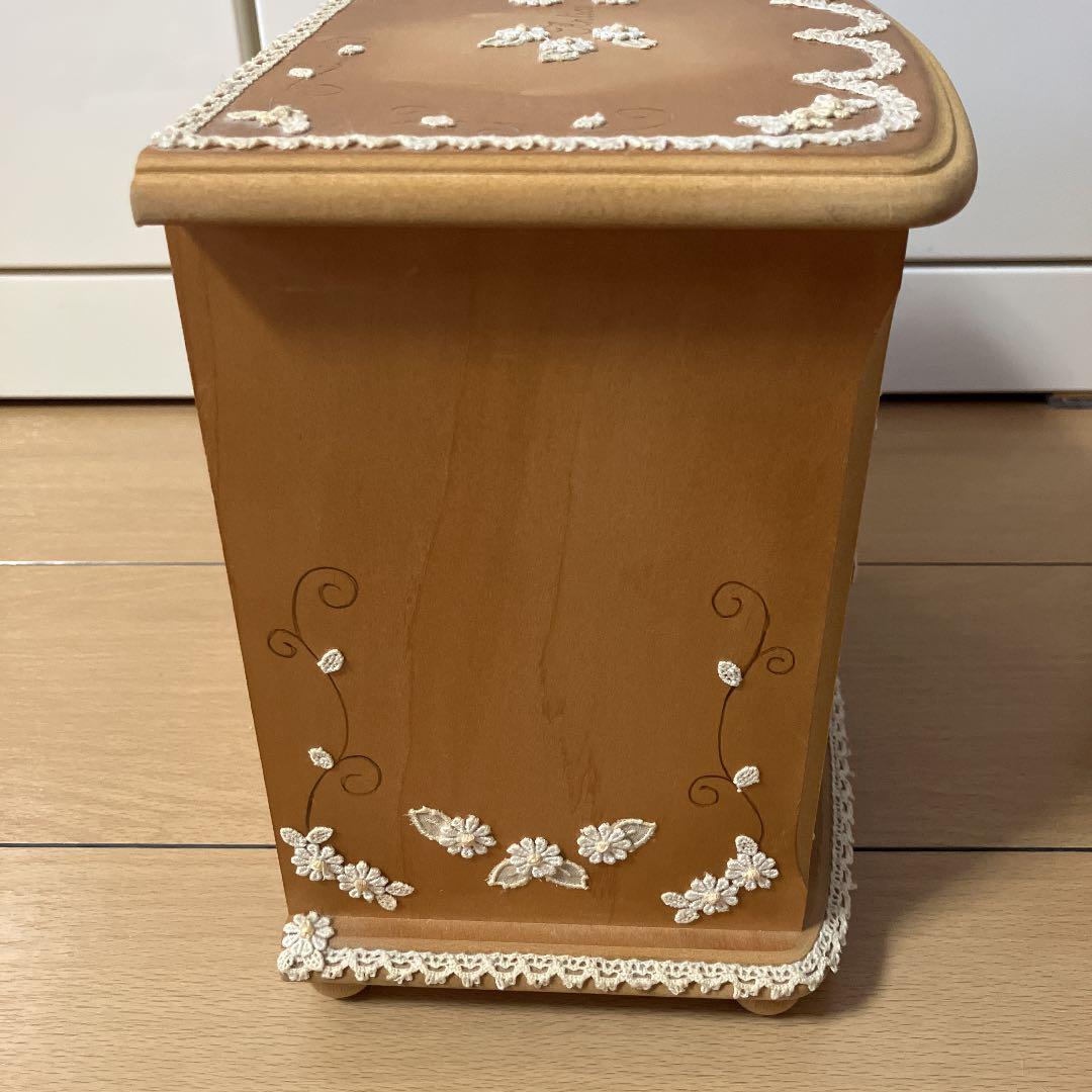 さえら　アンリコ　木製ケース　タンス　小物入れ