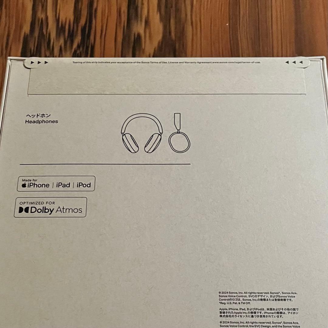 【新品未開封】Sonos Ace ワイヤレスヘッドホン ブラック