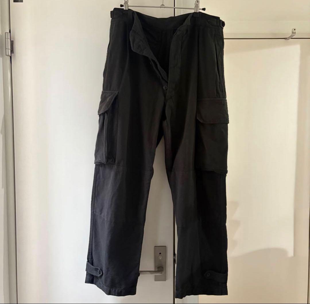 COMOLI コモリ ブラックワーク 6Pパンツ size:2