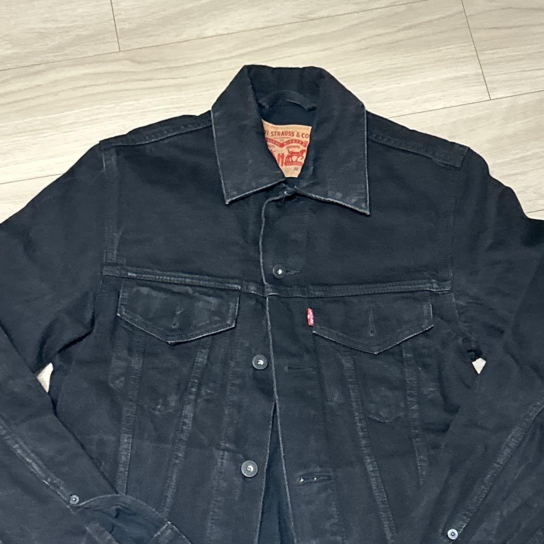 Levi's ブラック デニムジャケット M