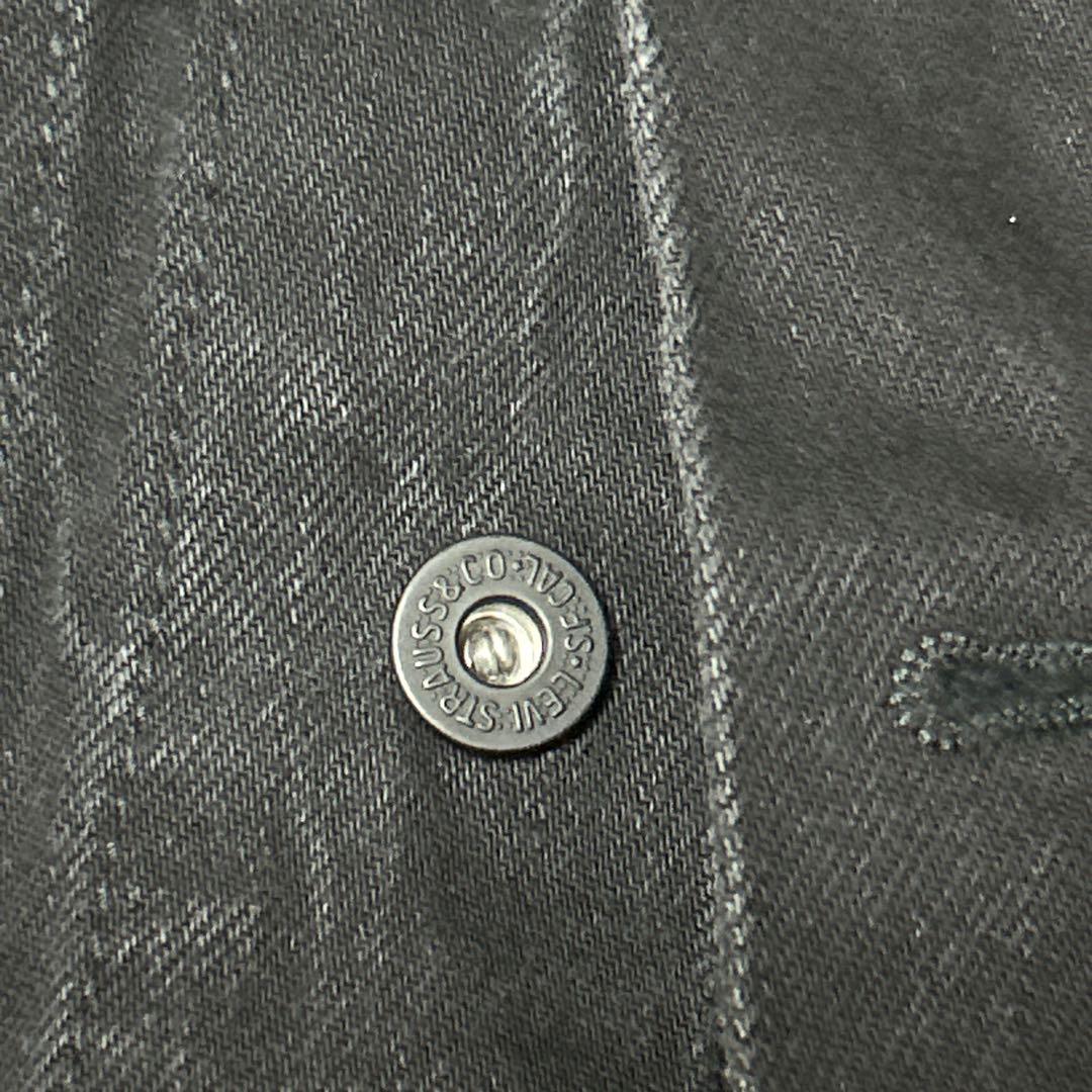 Levi's ブラック デニムジャケット M