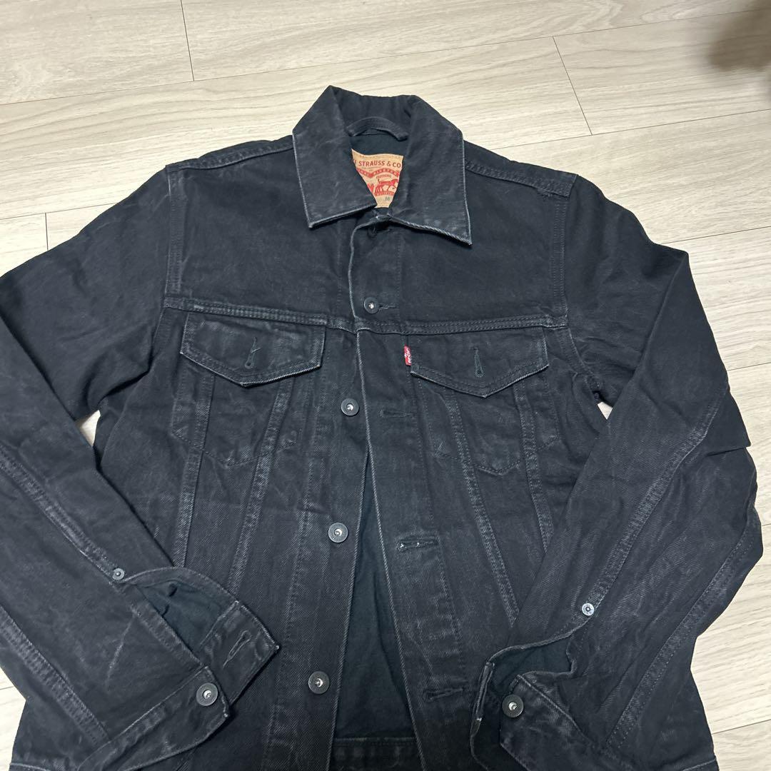 Levi's ブラック デニムジャケット M