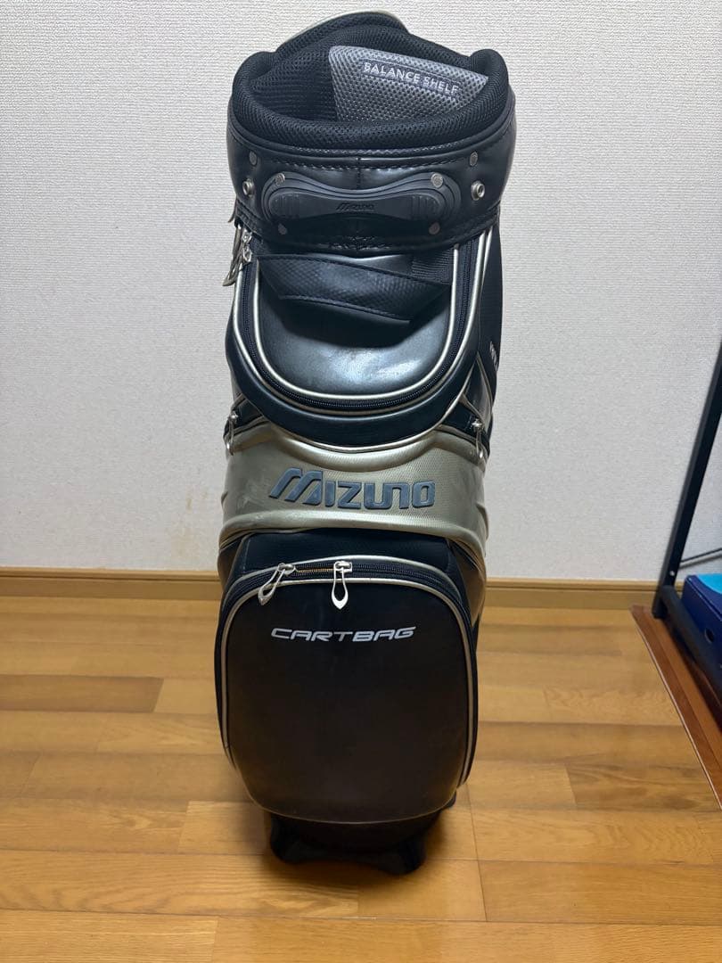 Mizuno カートバッグ ブラック/シルバー