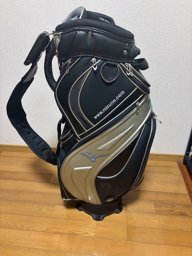 Mizuno カートバッグ ブラック/シルバー