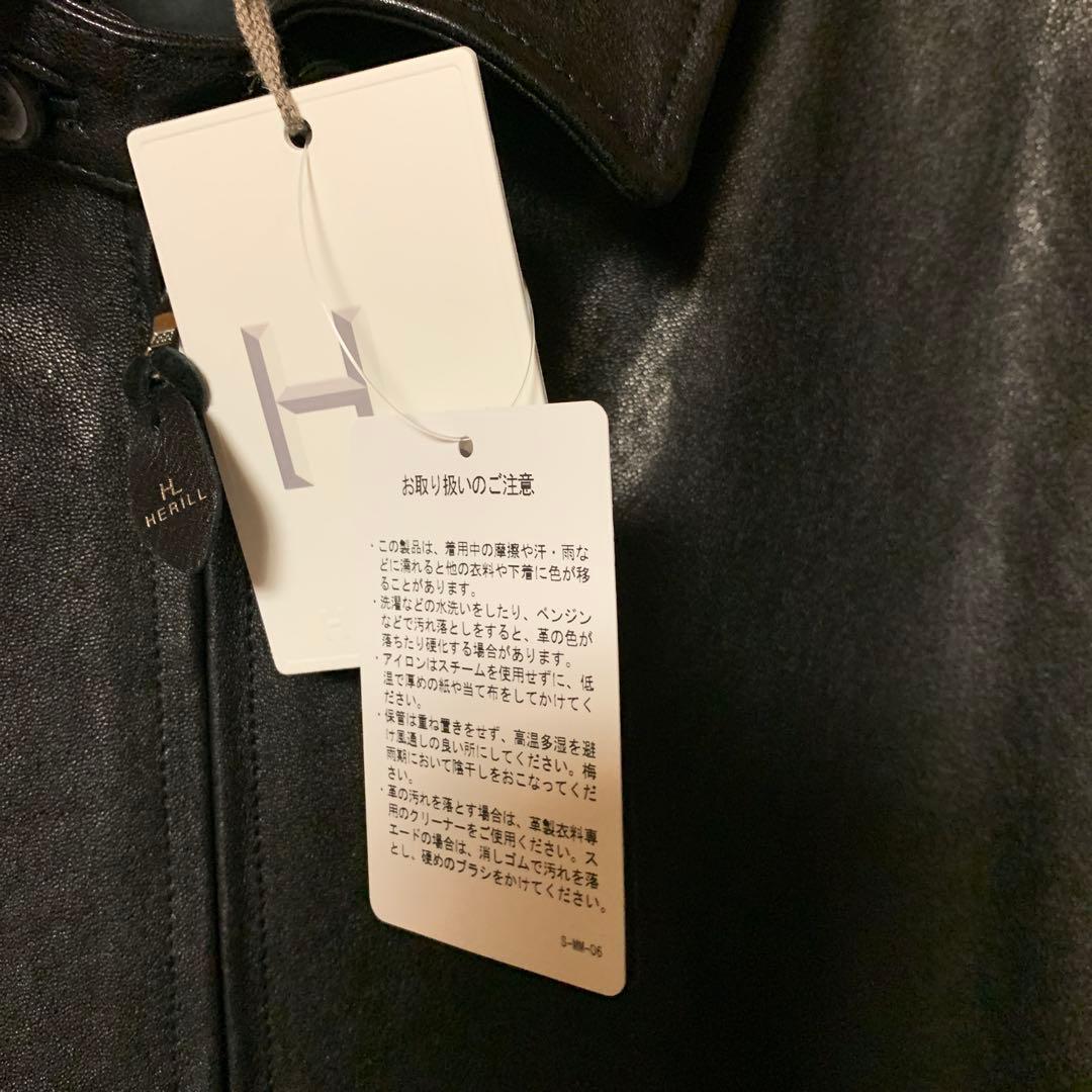 Lamb leather Jacket へリル 3