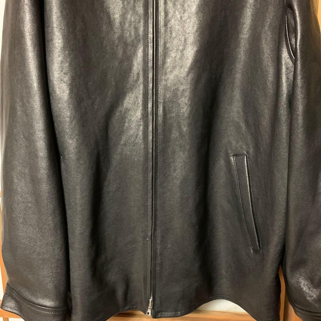 Lamb leather Jacket へリル 3