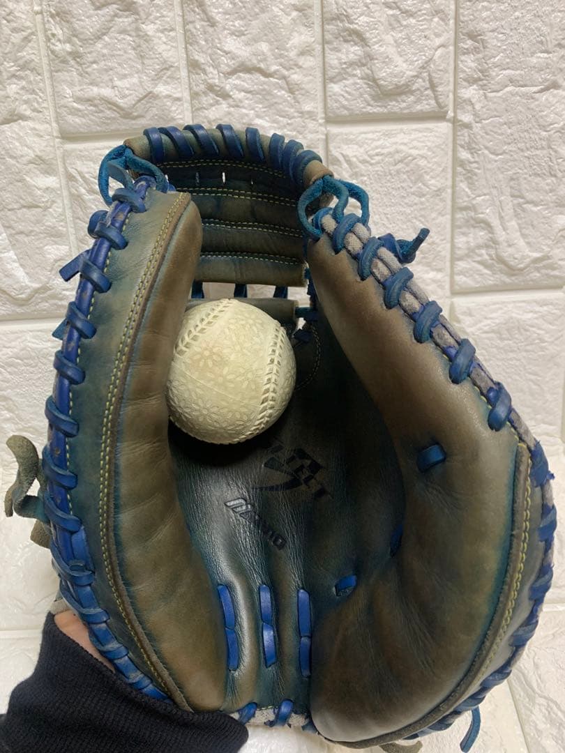 【型良好】MIZUNO SELECT9 キャッチャーミット少年軟式